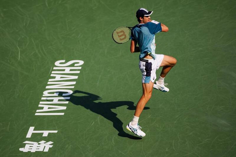 Nicolás Jarry llegó hasta cuartos de final el año pasado en el Masters 1000 de Shanghai