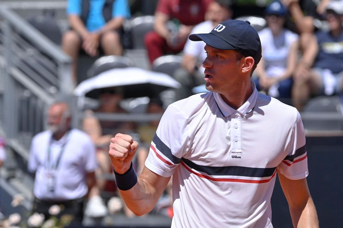 Jarry está en cuartos del Masters 1000 de Roma. EFE