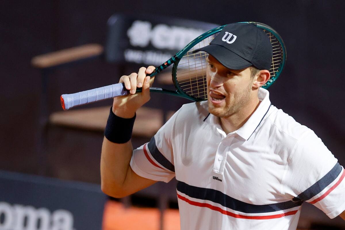 perdió dos veces con Jiri Lehecka en Brisbane. Foto: Agencia Aton.