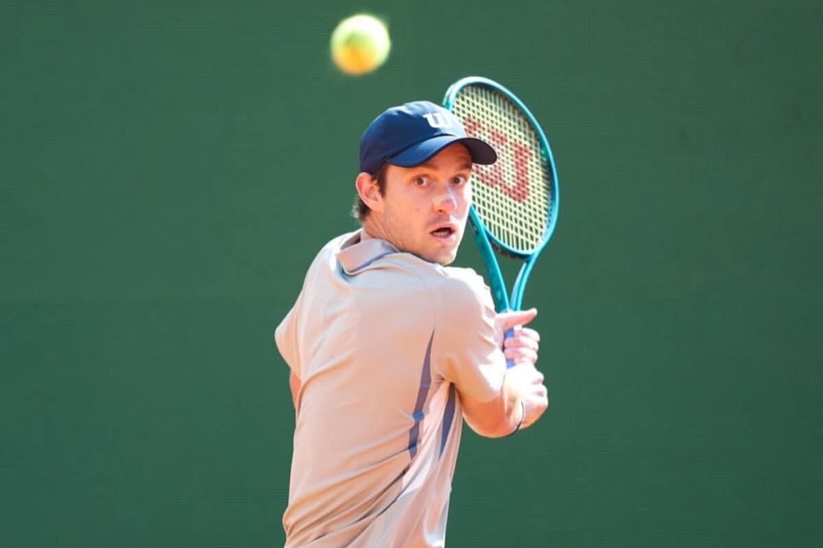 El tenista chileno quedó eliminado del ATP de Ginebra.