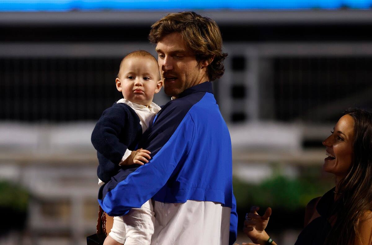 VIDEO | Tomando apuntes: así siguió Juanito Jarry el debut de su papá en el Masters 1000 de Cincinnati