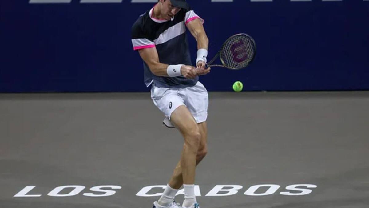 Nicolás Jarry no pudo ante Tsitsipas y se despidió del ATP de Los Cabos