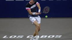 Nicolás Jarry no pudo ante Tsitsipas y se despidió del ATP de Los Cabos