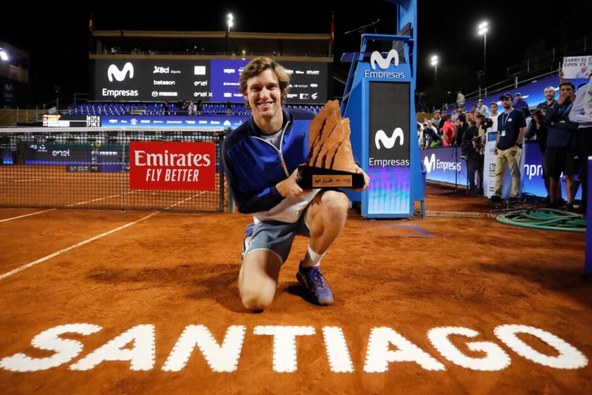 Nicolás Jarry quiere revalidar su título del Chile Open (Foto: Photosport)