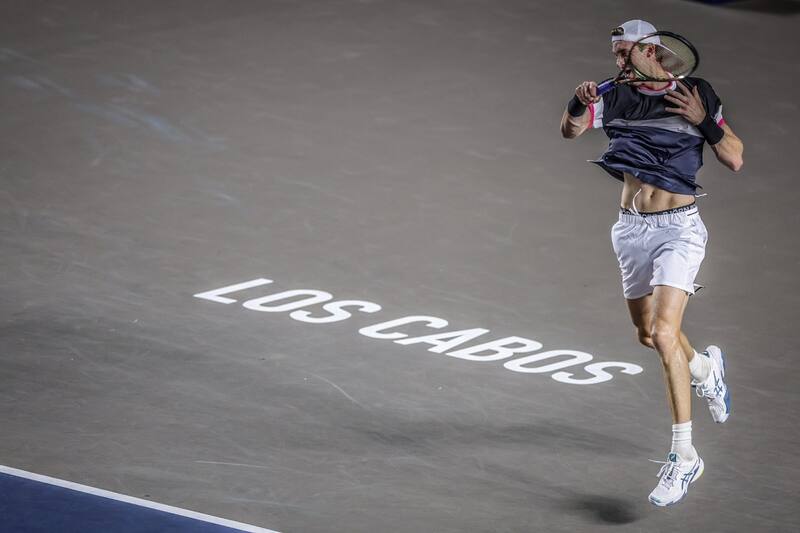 es el único chileno que sigue con vida en el ATP de Los Cabos.