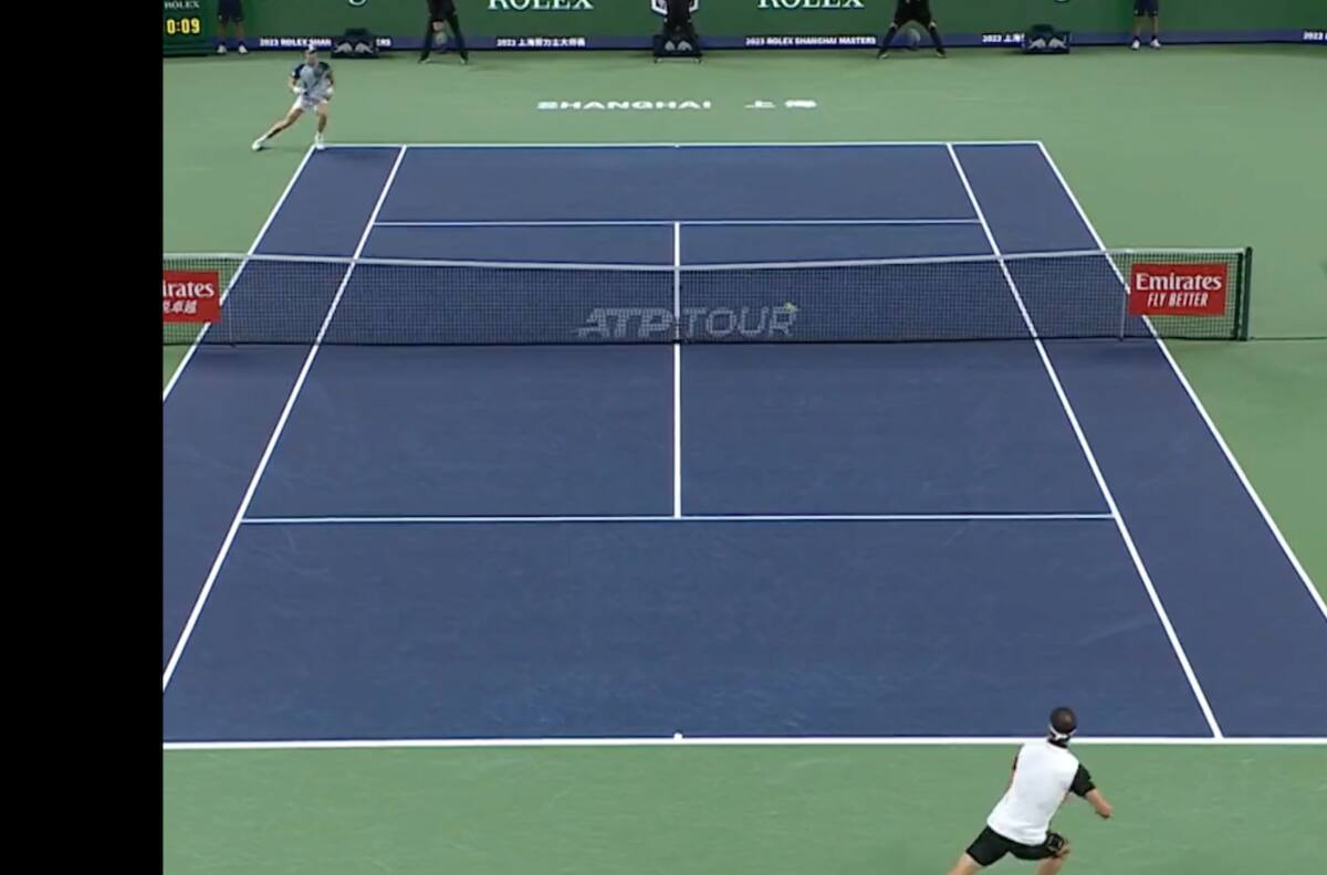 Intratable: Nicolás Jarry dejó este fenomenal punto ante Grigor Dimitrov en Shangai