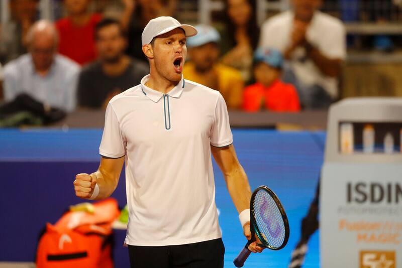 El match pointo con el que el tenista nacional avanzó a cuartos de final del Chile Open. Foto: Aton. Video: TNT Sports.