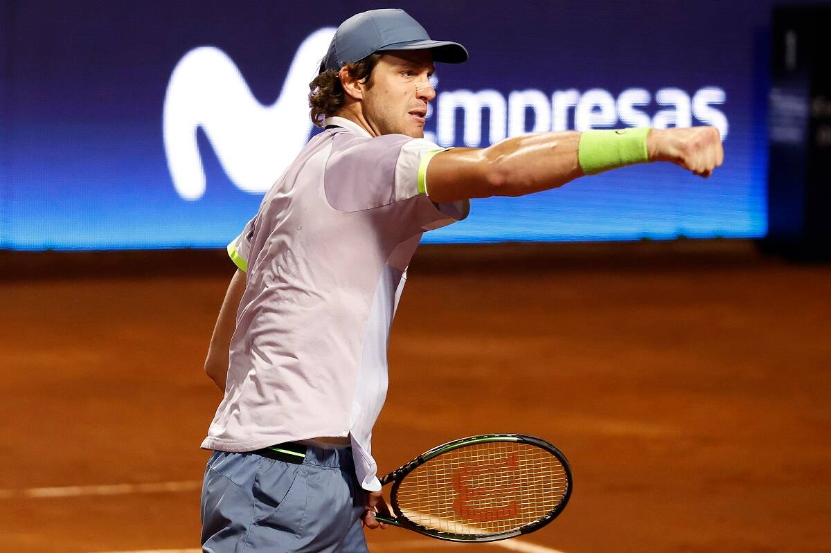 El tenista chileno sigue en carrera en Montecarlo.
Felipe Zanca/Photosport