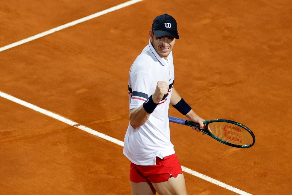 debutó de la mejor manera en el Foro Itálico. Foto: Agencia Aton.