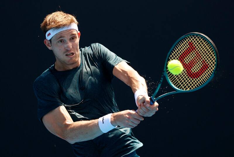 Nicolás Jarry en el Australian Open