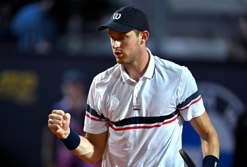 Nicolás Jarry en el Masters 1000 de Roma. EFE