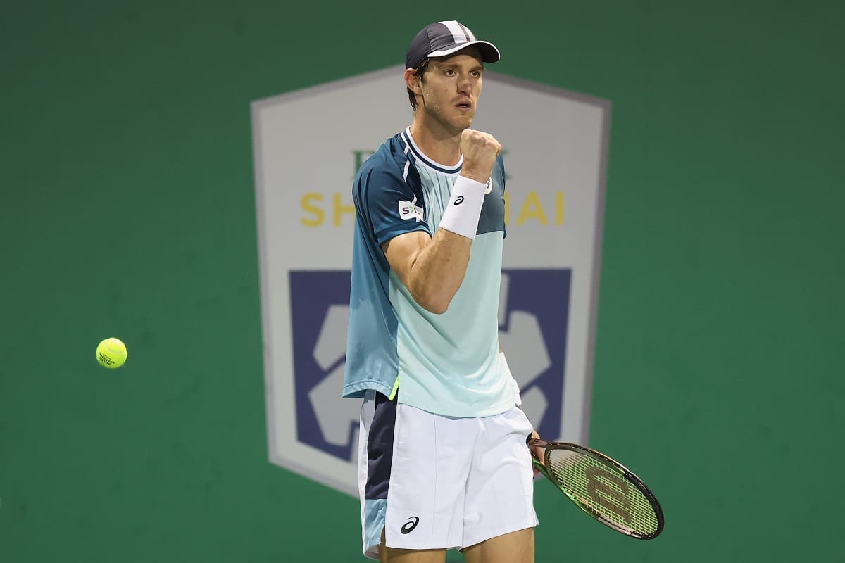 Nicolás Jarry, durante el Masters 1000 de Shanghai. Ahora, la tarea está en la capital francesa.