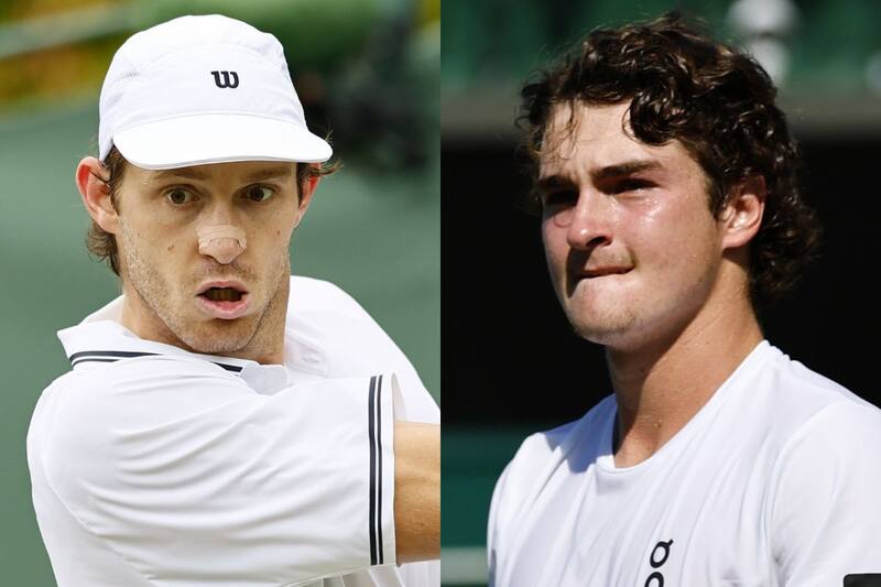 en Wimbledon. Fotos: EFE