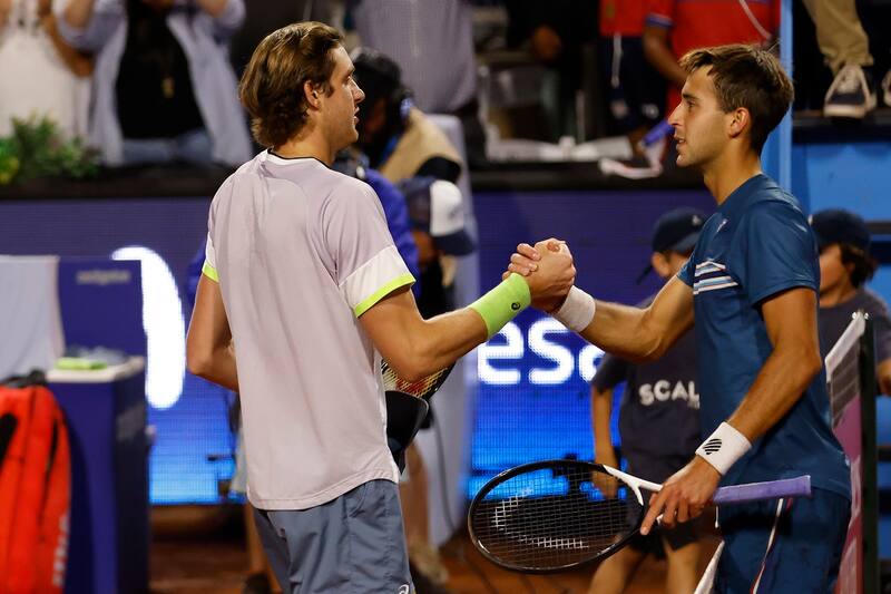 en la final del Chile Open 2023. Agencia Aton