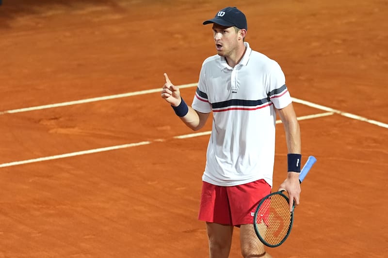 Jarry enfrenta a Juan Manuel Cerúndolo. Foto: Aton.