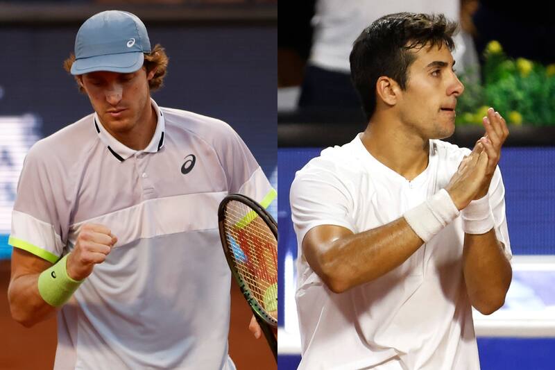 Nicolás Jarry y Cristian Garin definen sus primeros torneos de la gira de arcilla previa a Roland Garros (Foto: Aton)