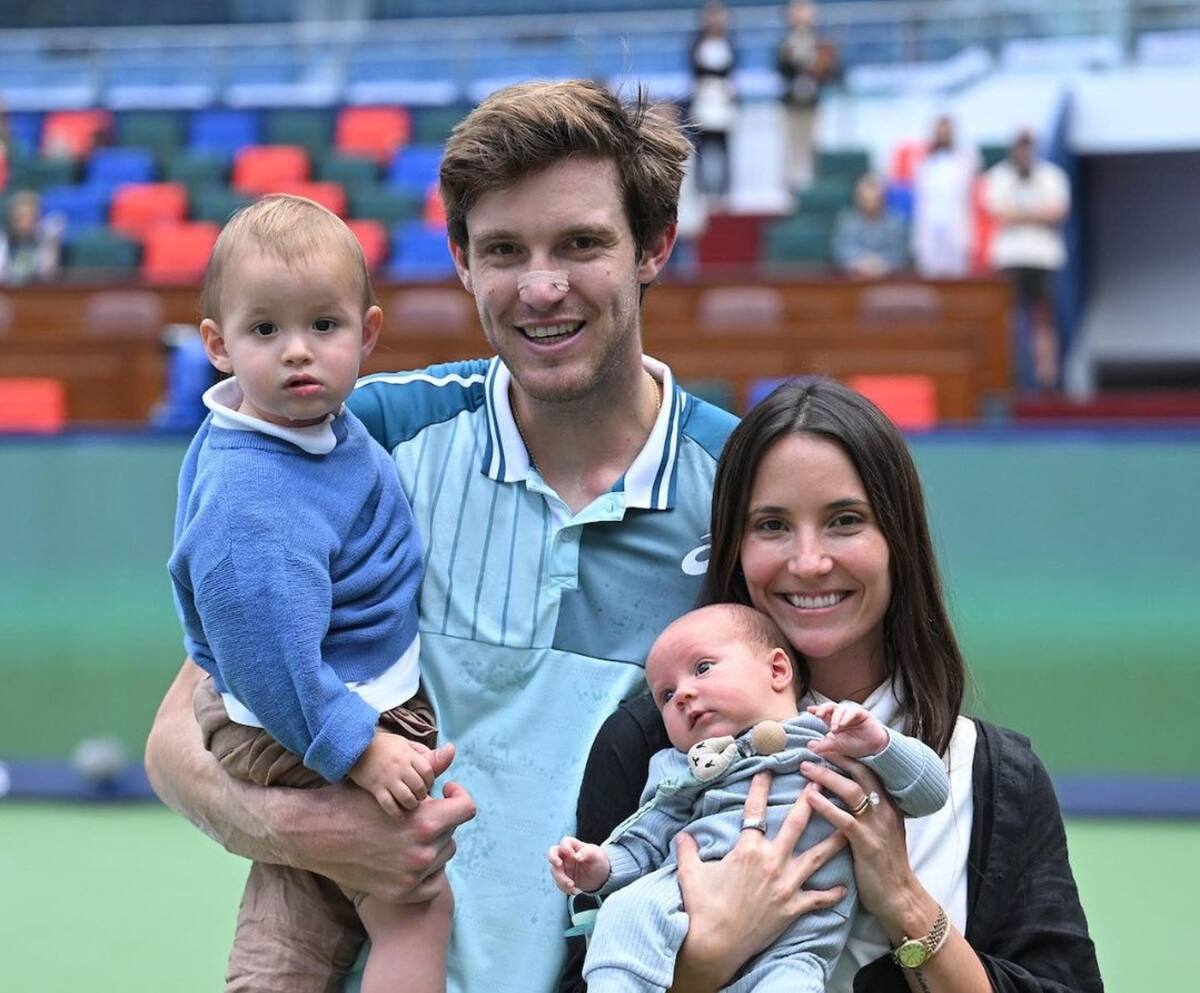 Nicolás Jarry y su familia en Shanghai