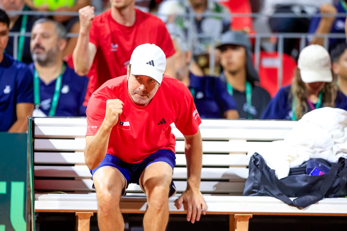 Capitán del equipo chileno de Copa Davis. Agencia Aton