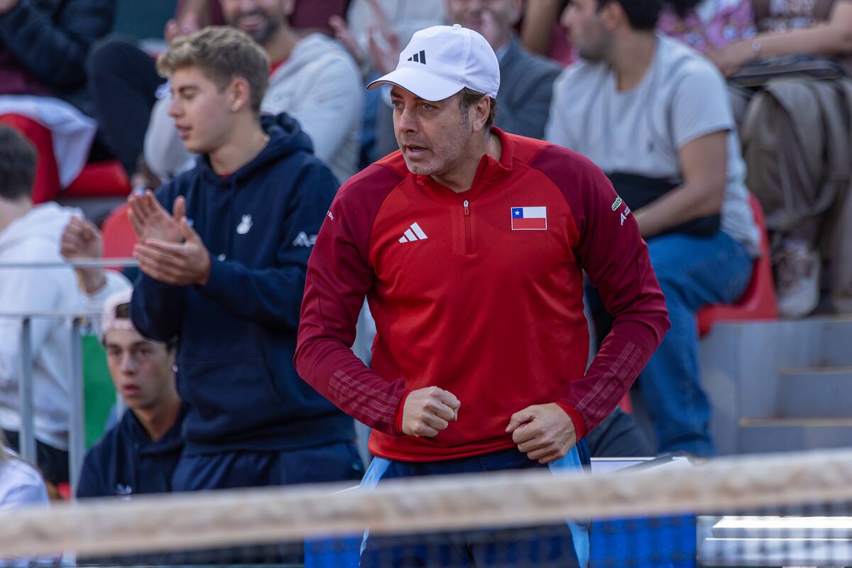 . Capitán del equipo chileno de Copa Davis. Foto: Felipe Escobedo.