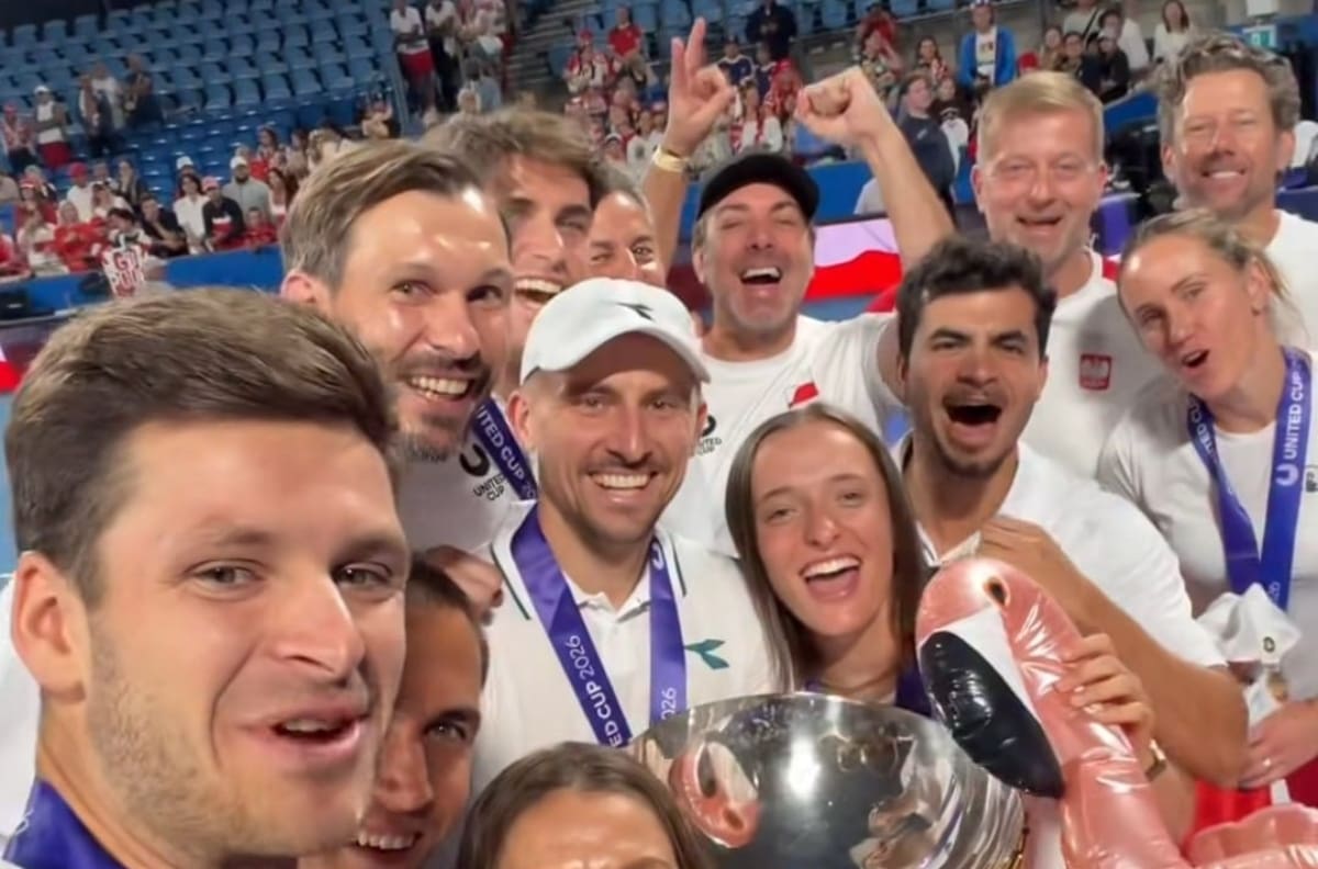 VIDEO | Como un polaco más: así celebró Nicolás Massú el título de la United Cup