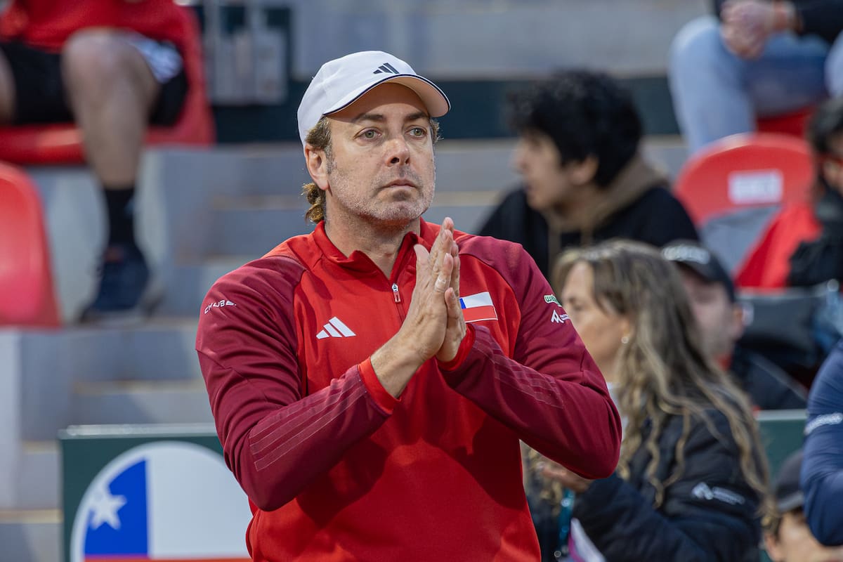 El capitán de Chile en Copa Davis podría sufrir un duro revés en septiembre. Foto: Felipe Escobedo.