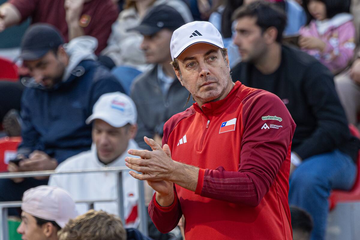 Capitán del equipo chileno de Copa Davis. Foto: Felipe Escobedo