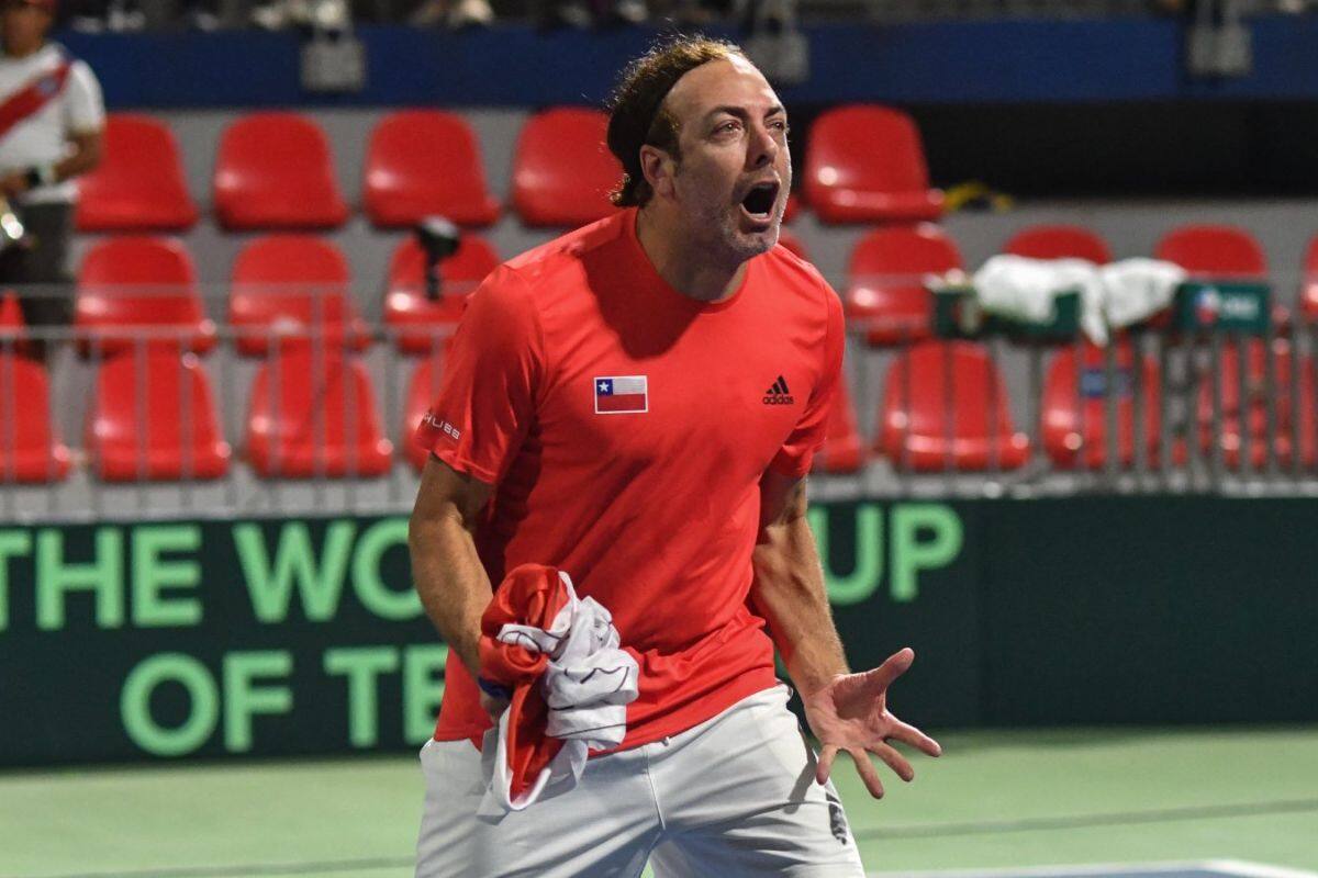 El capitán del Equipo Chileno de Copa Davis, Nicolás Massú, tuvo un rol clave en la victoria sobre Perú.