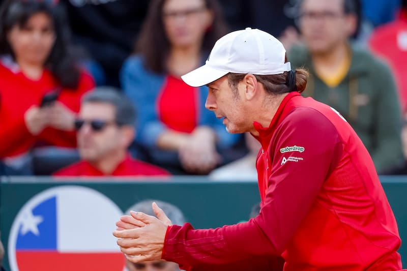, capitán del equipo chileno de Copa Davis. Agencia Aton