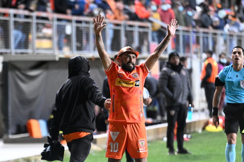 El jugador en su paso por Cobreloa.