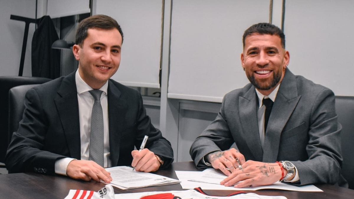 River Plate oficializó la llegada de Nicolás Otamendi y se empieza a despedir de Paulo Díaz