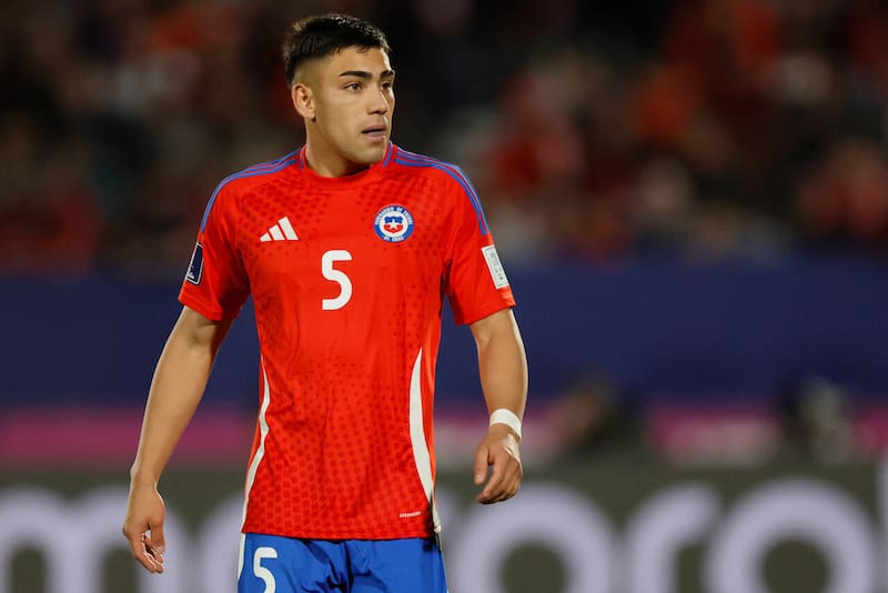 Nicolás Suárez en el Mundial Sub 20. Foto: Aton.