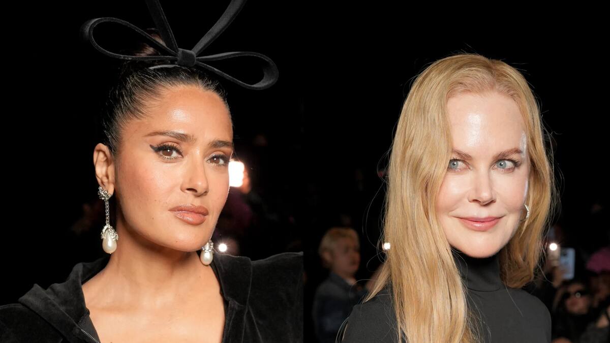 Video: El feo gesto de Nicole Kidman a Salma Hayek que causa revuelo en el mundo