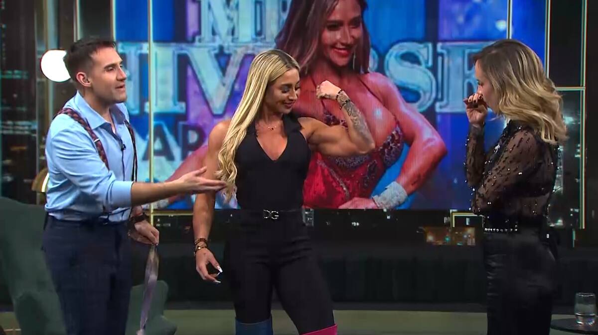 La atleta fitness fue parte de Podemos Hablar.