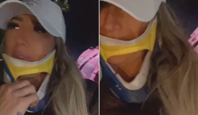 sufrió choque en Vitacura.