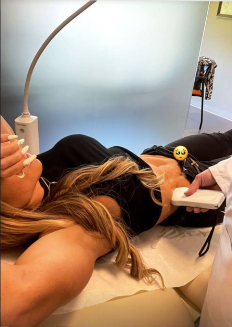 La popularmente conocida como “Luli” finalmente tuvo que acudir a un recinto médico después de haber manifestado su malestar por redes sociales.