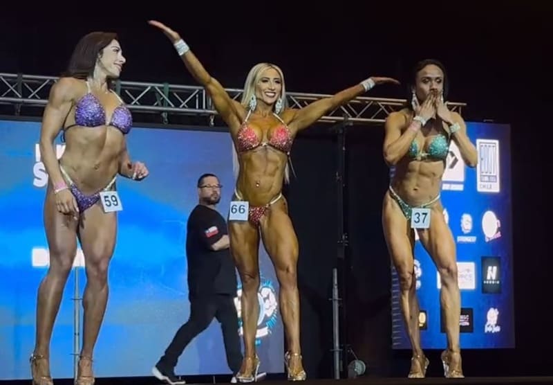 Nicole Moreno se lució en la división Bikini. Créditos: Instagram