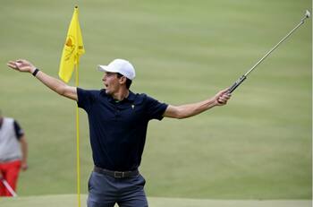 Un doble bogey en el cierre opacó la jornada de Joaquín Niemann en Ohio