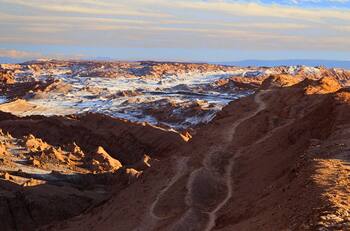 Nieve cubrirá el desierto de Atacama: Confirman que sistema frontal provocará heladas en dos regiones
