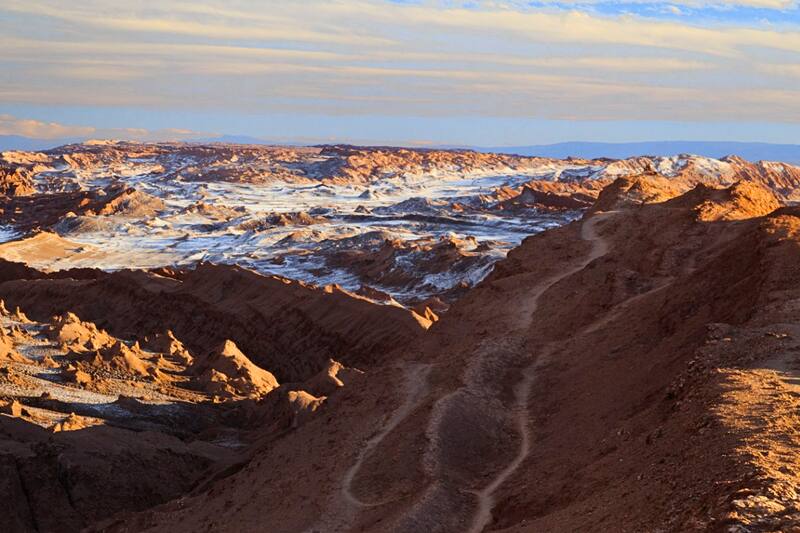 podría cubrir el desierto de Atacama, tras llegada de sistema frontal.