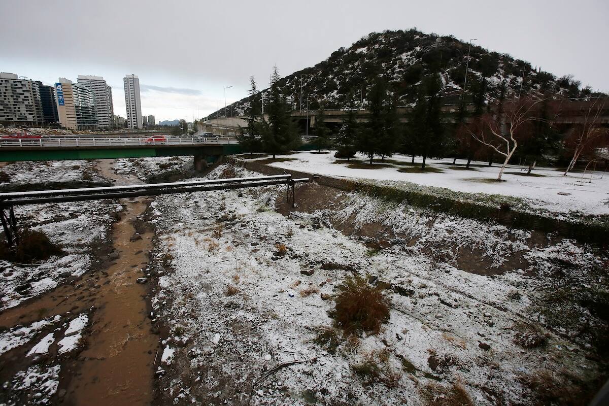 Se espera que el sector oriente sea el que reciba la mayor cantidad de precipitación sólida.