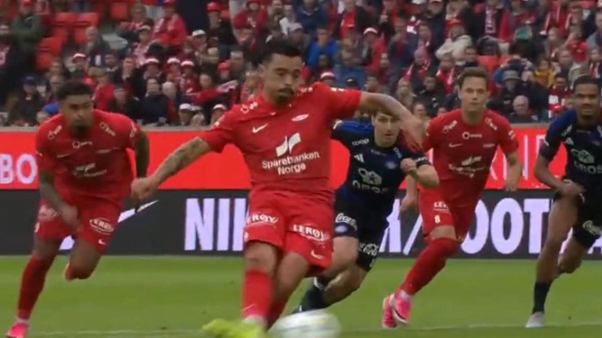 VIDEO | Niklas Castro mantiene su racha goleadora con una nueva anotación en Noruega