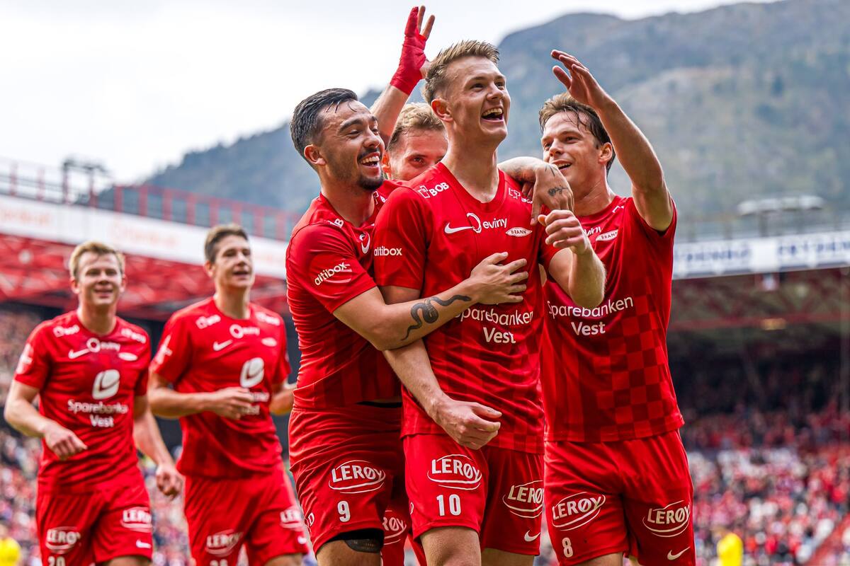 anotó un doblete en Noruega.