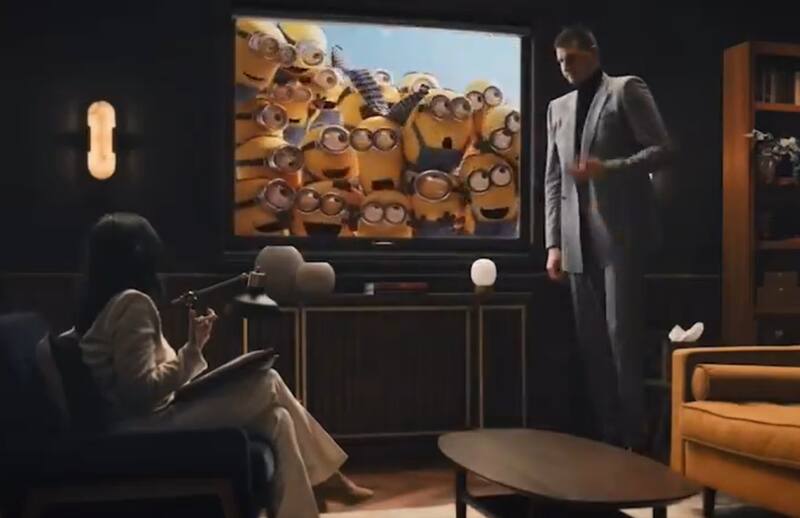 sorprendió con sus dotes actorales.