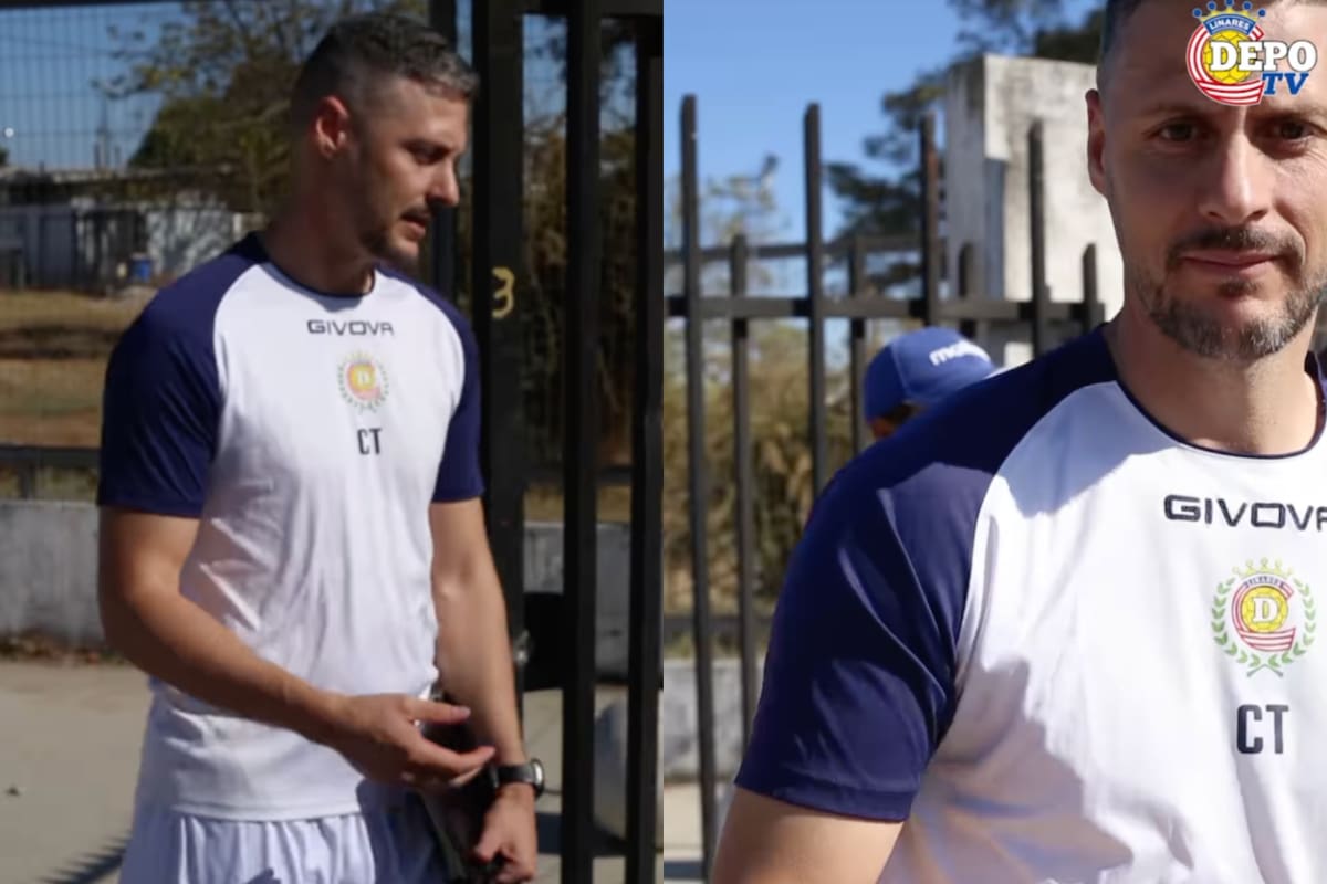 El DT griego en Linares.