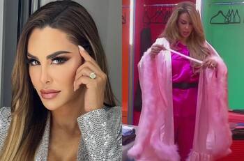 ¿Cómo conseguir a un precio accesible la glamurosa bata y pijama que usa Ninel Conde en La Casa de los Famosos?
