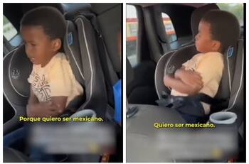 VIDEO | Niño etíope se indigna y hace berrinche porque quiere ser mexicano