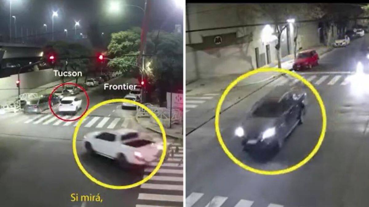 La banda tenía una peculiaridad: los vehículos sustraídos siempre fueron de la misma marca y modelo: Nissan Frontier. Foto: Capturas X @24conurbano.