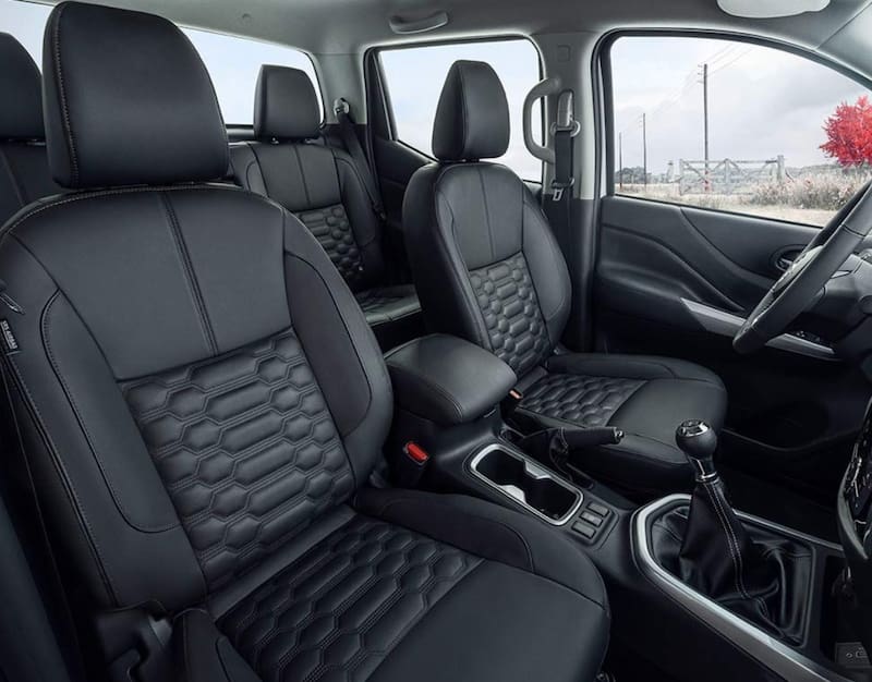 El la camioneta que maneja Cristián Riquelme.