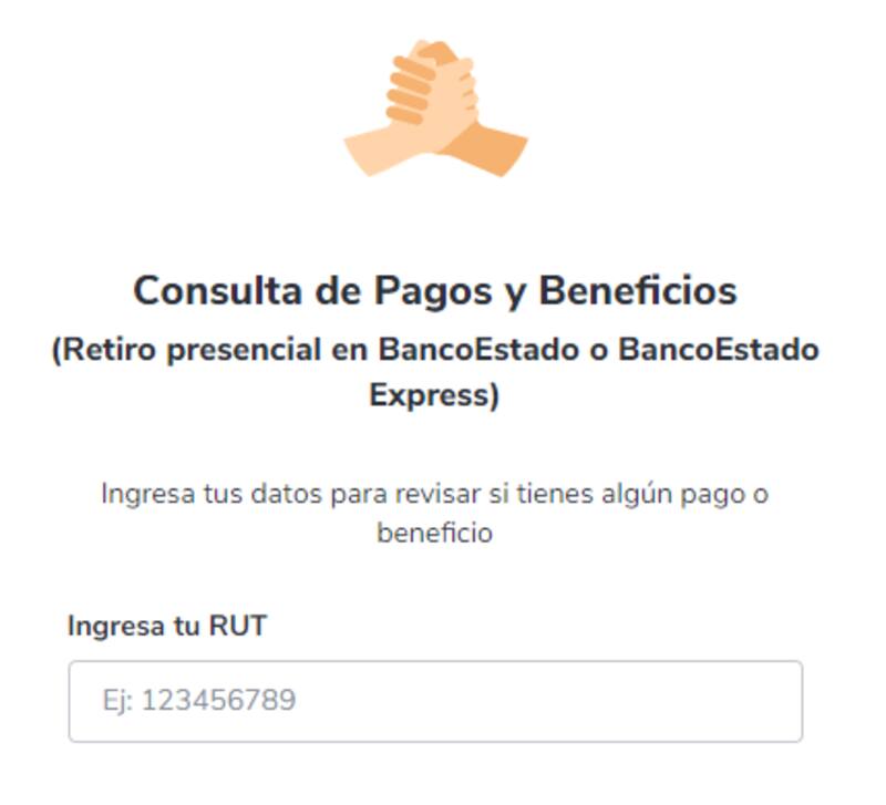 Así luce la plataforma de consulta. Foto: Banco Estado.