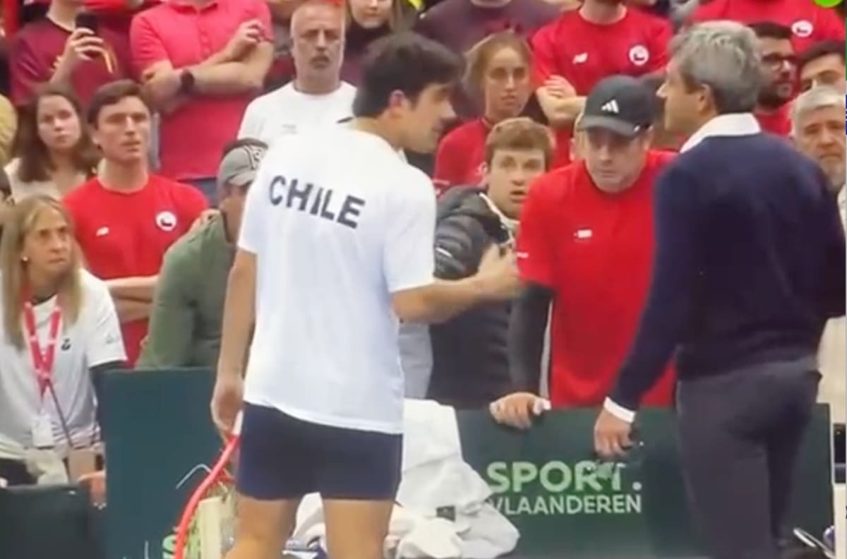 “¡No tienes huevos!”: El momento en que Garin se lanzó contra el árbitro de la serie por Copa Davis